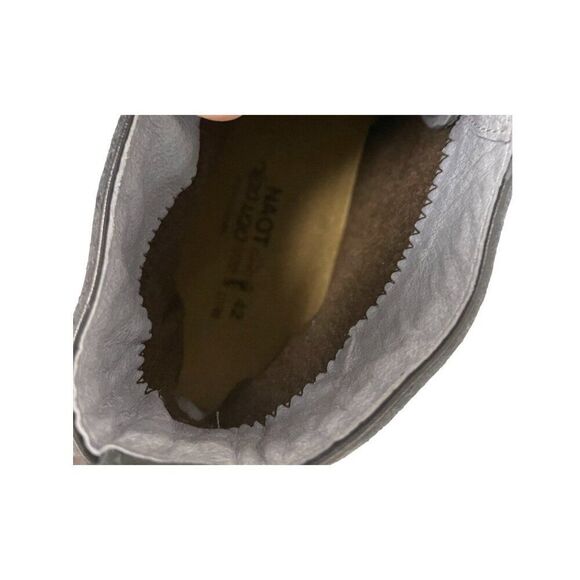Naot Mens Boots EU 42 US 9 9.5 Charcoal Suede Commander Chukka Lace New display main image 9